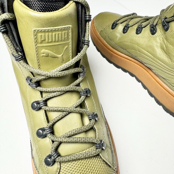 Puma Evolution The Ren Boots in Burnt Olive and Black Sz 8.5 - Picture 4 of 8